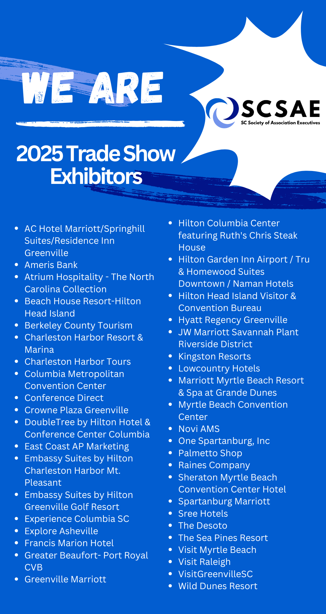 2025 Trade Show Information Page